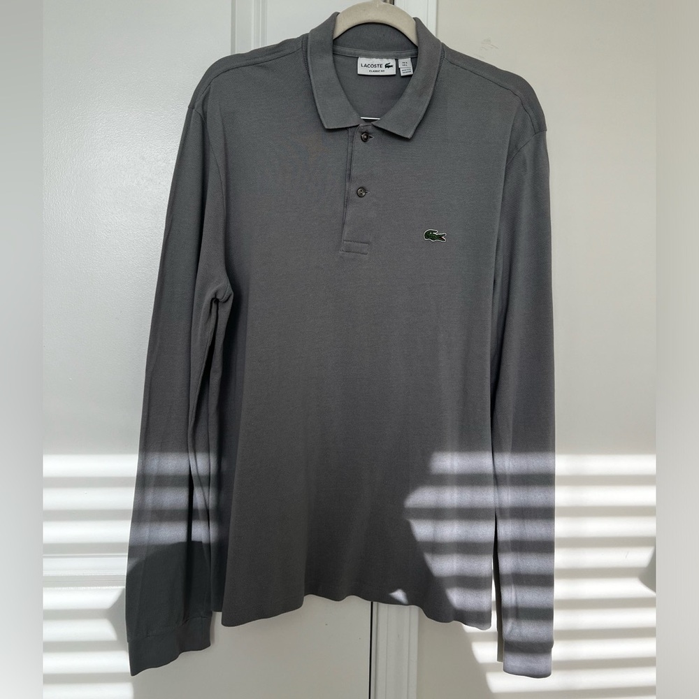 Men’s Lacoste Long Sleeve Polo